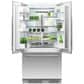 Fisher & Paykel 16.8 Cu. Ft. Built-In French Door Refrigerator with Ice and Water - Panels Sold Separately, , large
