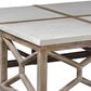 Uttermost Catali 40" Square Coffee Table in Light Wood and Grey, , large