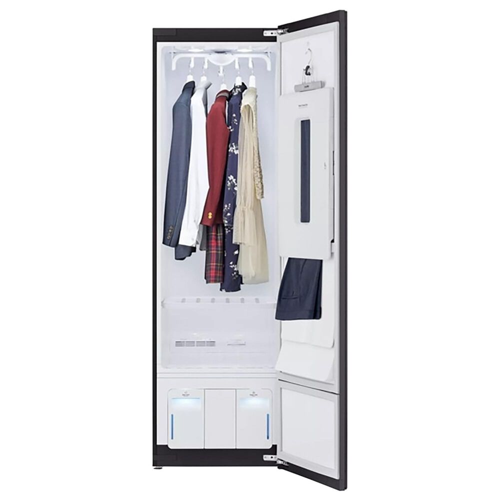 LG Steam Closet with TrueSteam Technology and Exclusive Moving Hangers in Cream White, , large