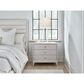 Furniture Worldwide Tranquility 3-Drawer Nightstand in Moonstone, , large