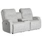 Best Home Furnishings Maverly Power Reclining Loveseat with Console in White Pepper, , large