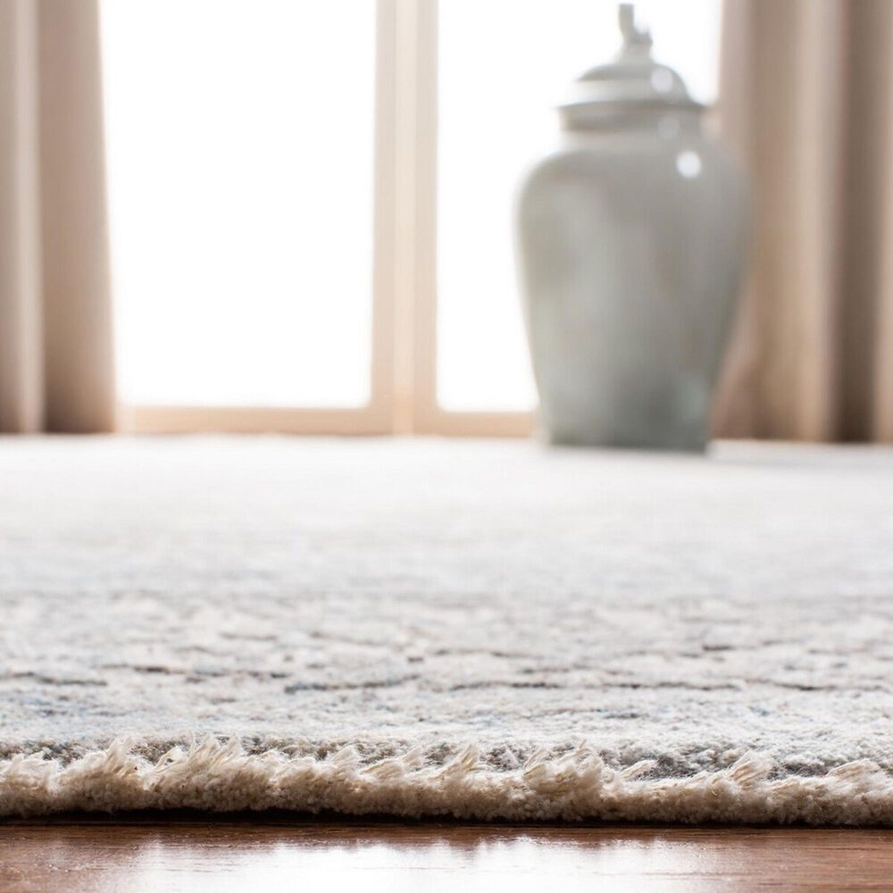 Safavieh Dream 2&#39; x 8&#39; Grey and Aqua Runner, , large