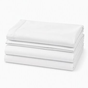 DreamFit DreamCool Degree 4 4-Piece Egyptian Cotton King Sheet Set in Snowflake, , large