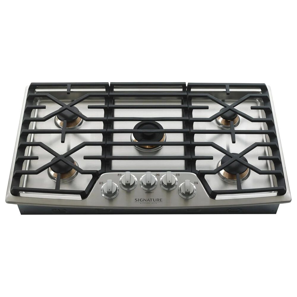 Signature Kitchen Suite 36" Gas Cooktop in Stainless Steel, , large