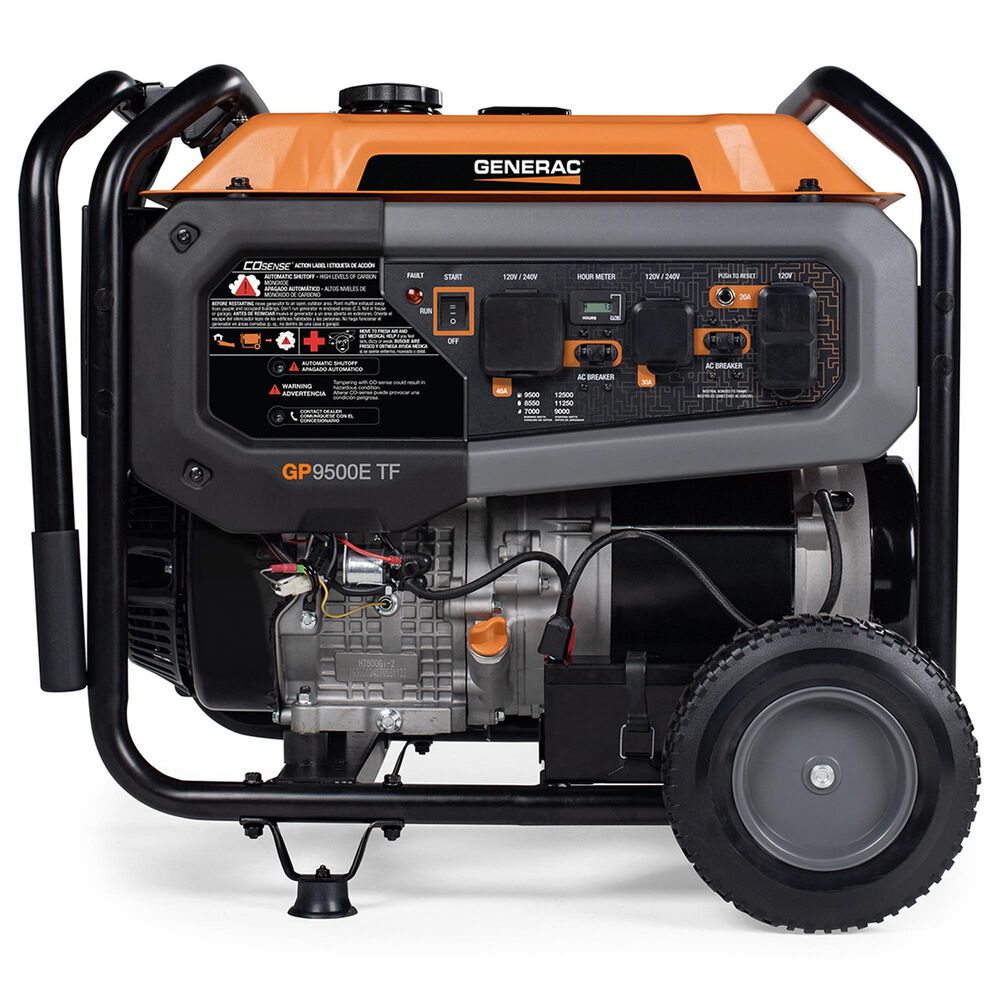 Generac 9500-Watt Portable Generator in Orange, , large