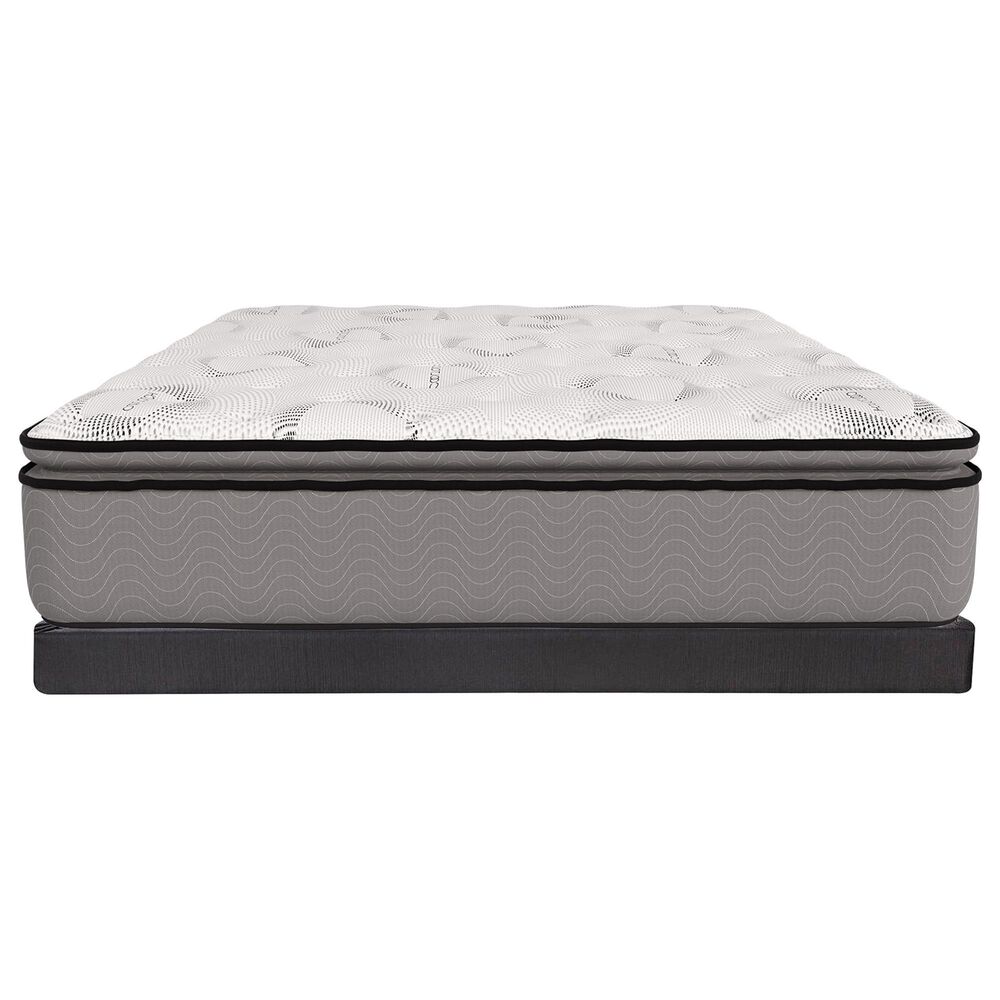 Southerland Jasmine Plush Pillow Top Twin Mattress with Low Profile Box Spring, , large