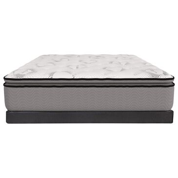 Southerland Jasmine Plush Pillow Top Twin Mattress with Low Profile Box Spring, , large
