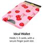 Velvet Caviar MagSafe Phone Wallet in Sweet Cherry, , large