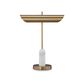 Ashley Rowleigh Metal/Marble Desk Lamp, , large