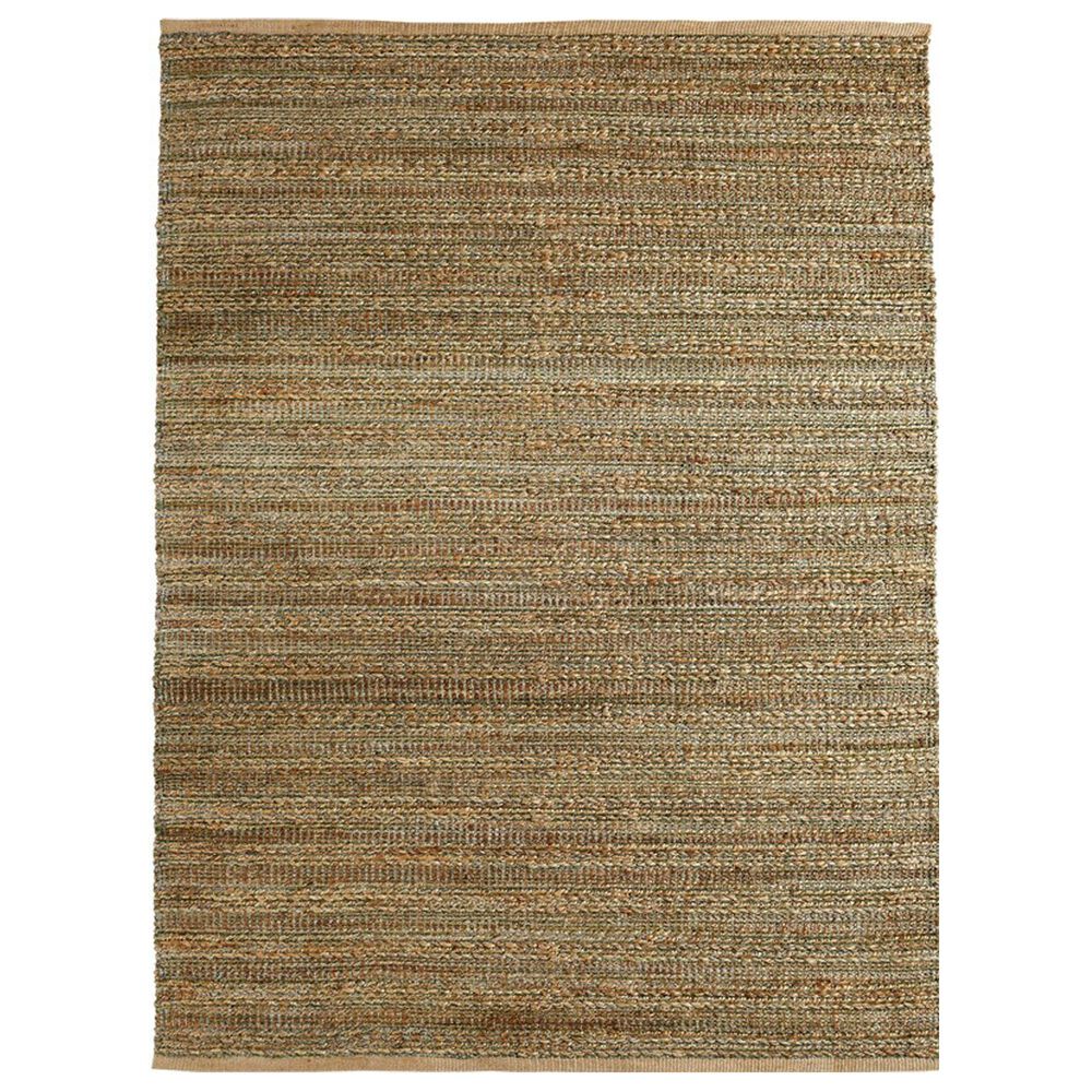L&amp;R Resources Natural Fiber Smoke Green 5' x 7'9" Area Rug, , large
