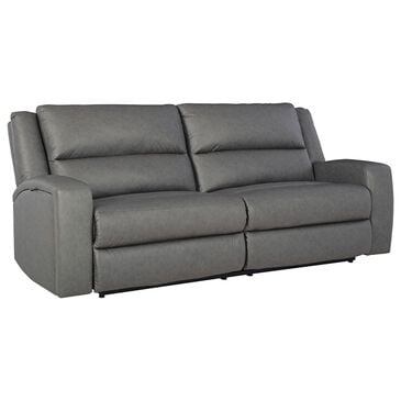 Ashley Brixworth 2-Seat Reclining Sofa in Slate, , large