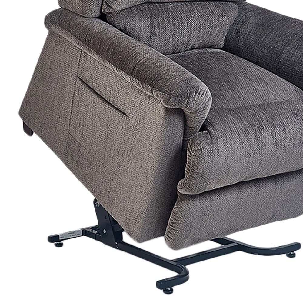 Lounge Polaris Large Power Lift Chair Recliner in Abington Granite, , large