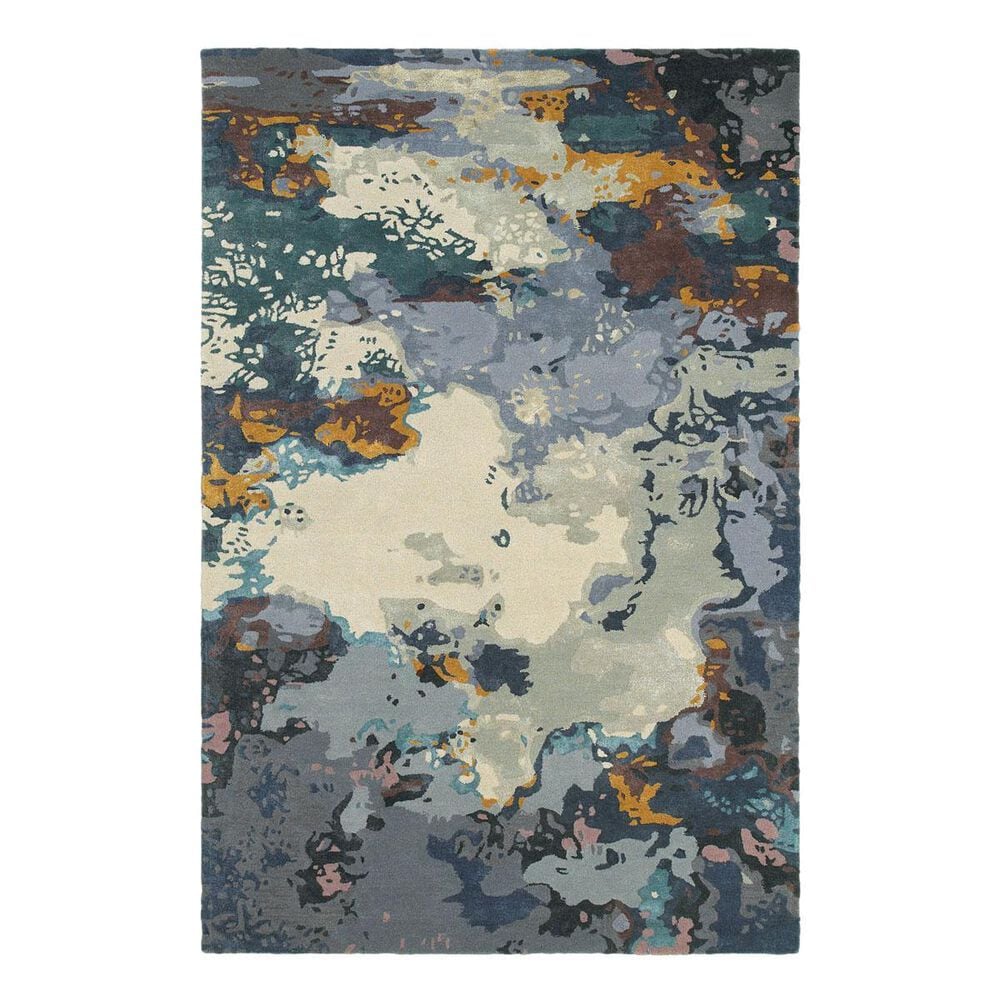 Oriental Weavers Galaxy 21903 2&#39;6&quot; x 8&#39; Blue Runner, , large
