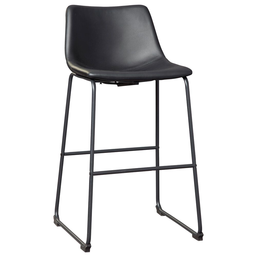 Ashley Centiar Tall Barstool in Black, , large