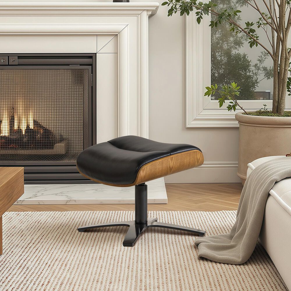 Jennifer Taylor Home Jovan Ottoman in Shadow Gray, , large