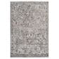 Surya Solar 12" x 15" Gray, Light Gray, Charcoal, Black and Mustard Area Rug, , large