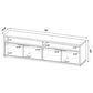 Coaster Sentnor 79" TV Stand in Mango, , large