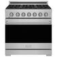 Thor Kitchen Gordon Ramsay Series 36" Professional Liquid Propane Range in Stainless Steel, , large