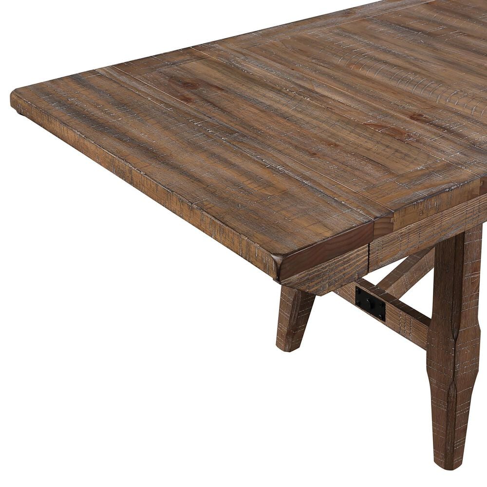 Steve Silver Riverdale 96&quot; Dining Table in Driftwood - Table Only, , large