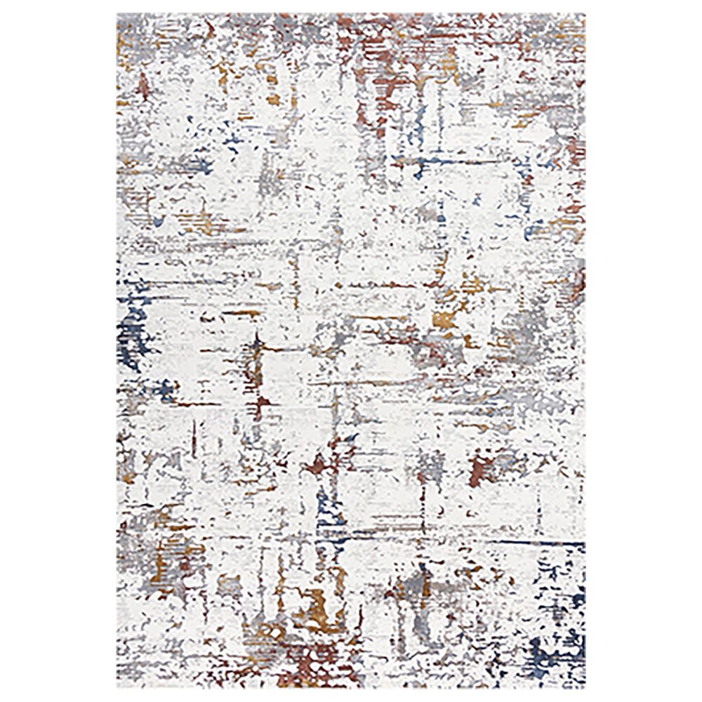 RIZZY Westchester WESWES861 8"8" x 11"9" Ivory and Multicolor Area Rug, , large