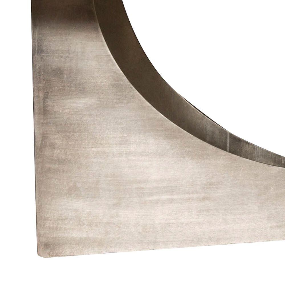 Vanguard Furniture Splendor Rectangular Dining Table in Mocha and Antique Silver - Table Only, , large