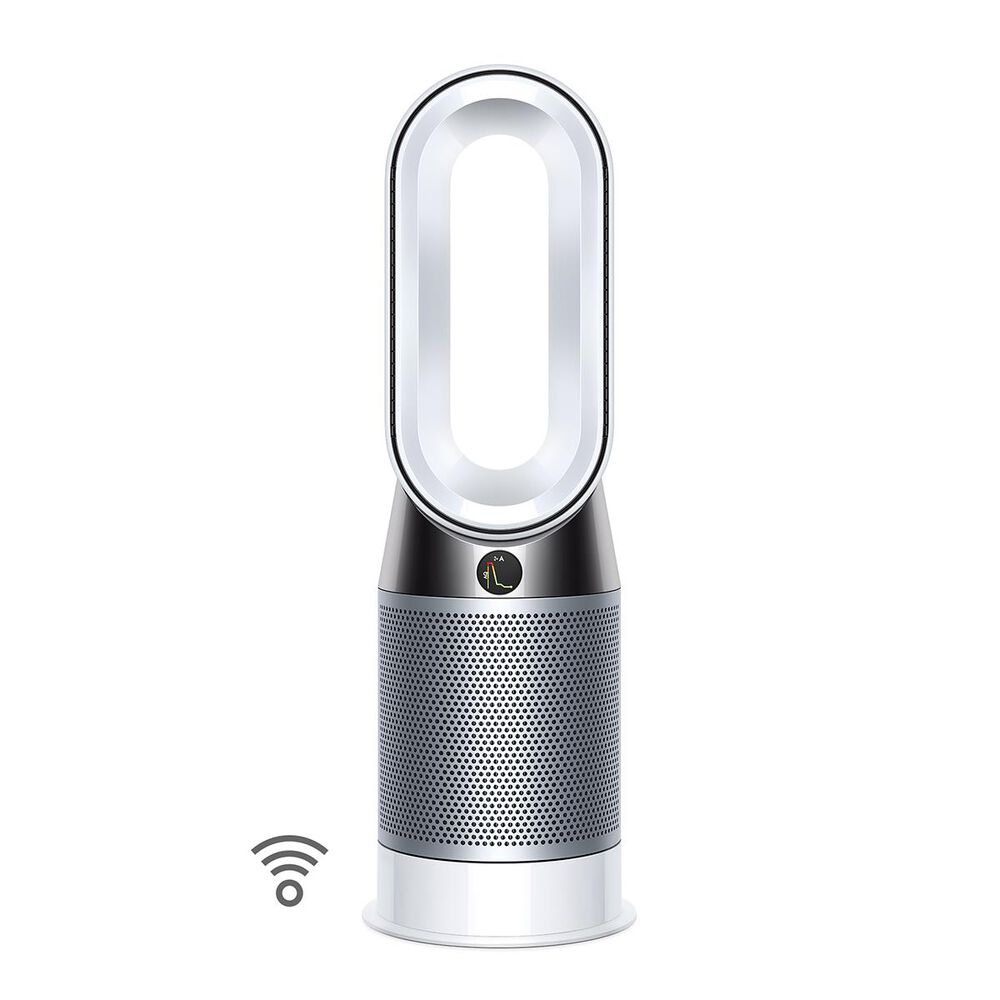 Dyson Pure HP04 Hot+Cool Purifying Heater and Fan in White and Silver , , large