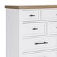 Ashley 5-Piece Queen Bedroom Set in White and Natural, , large