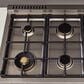 Bertazzoni Heritage 5.9 Cu. Ft. Freestanding Gas Range in Stainless Steel, , large