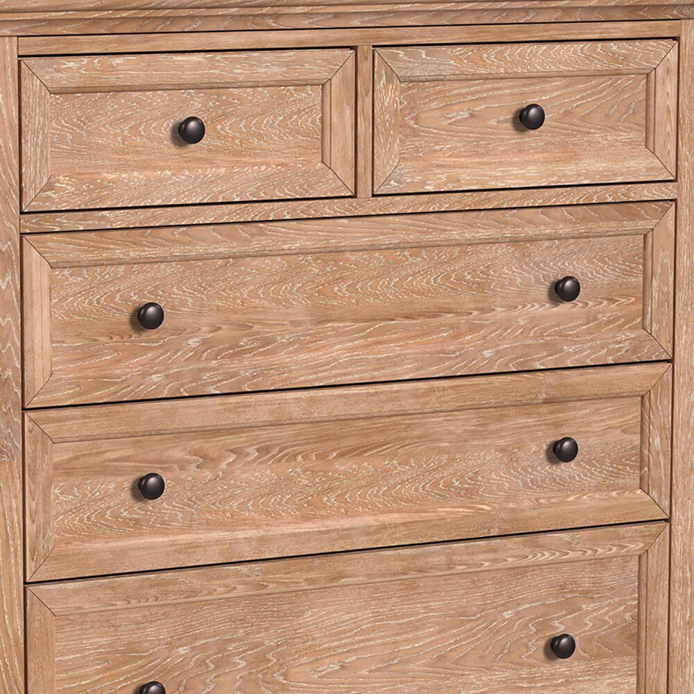 Hawthorne Furniture San Mateo 6-Drawer Chest in Wheat, , large