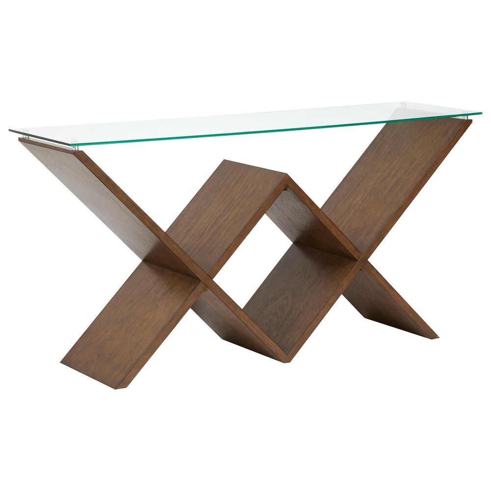 Nicolette Home Vector Sofa Table in Russet, , large