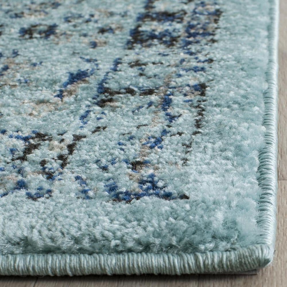Safavieh Evoke EVK220E-5SQ 5&#39;1&quot; Square Light Blue/Light Blue Area Rug, , large
