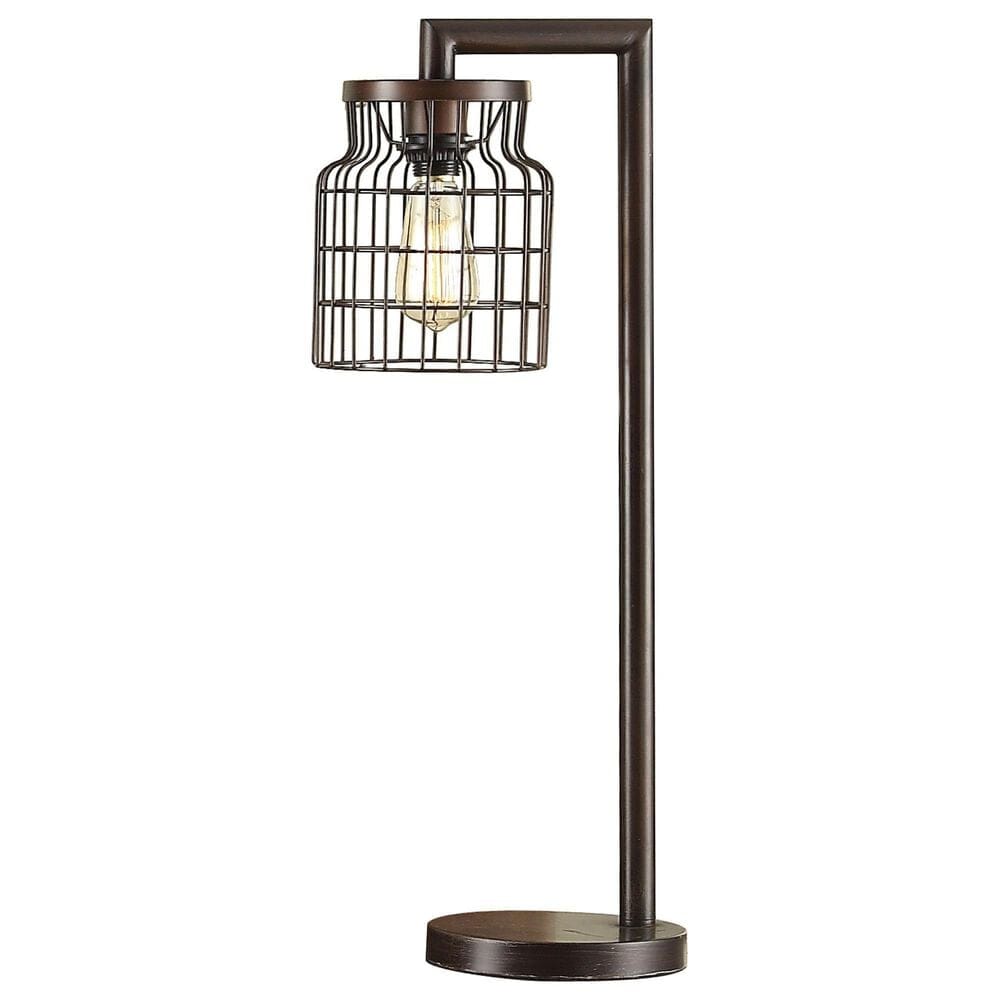 Anthony California Table Lamp in Distressed Bronze, , large