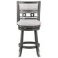 New Heritage Gia 24" Swivel Counter Stool in Gray, , large