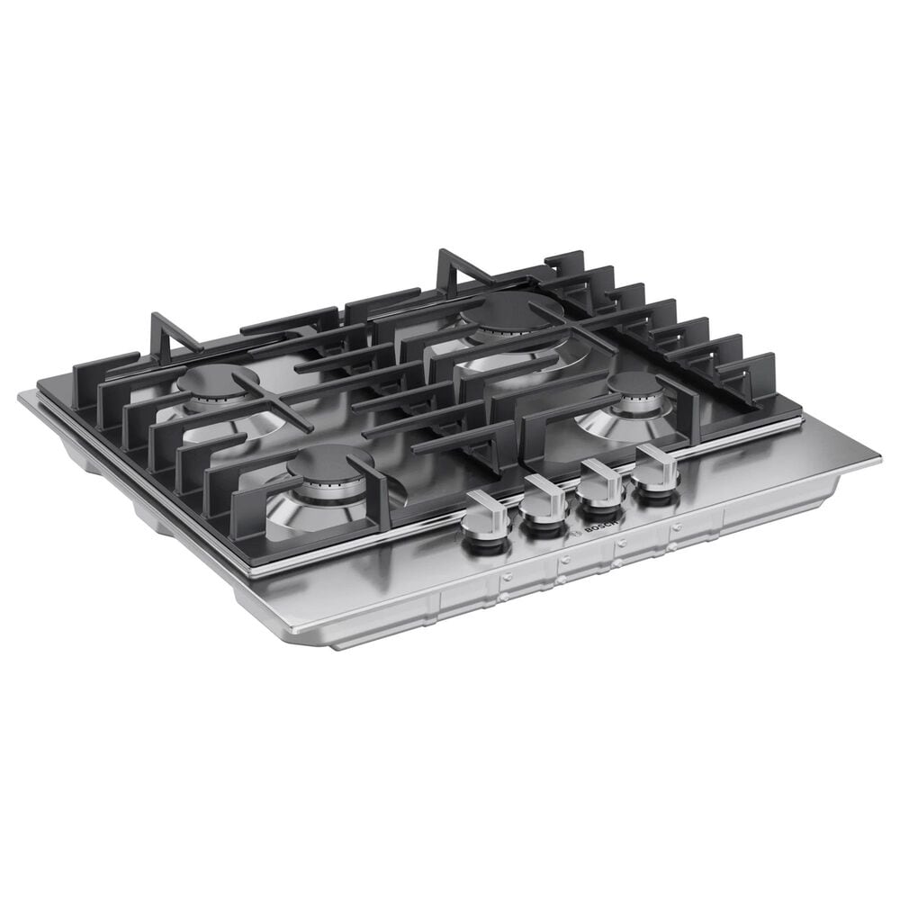 Bosch 300 Series 24&quot; Gas Cooktop in Stainless Steel, , large