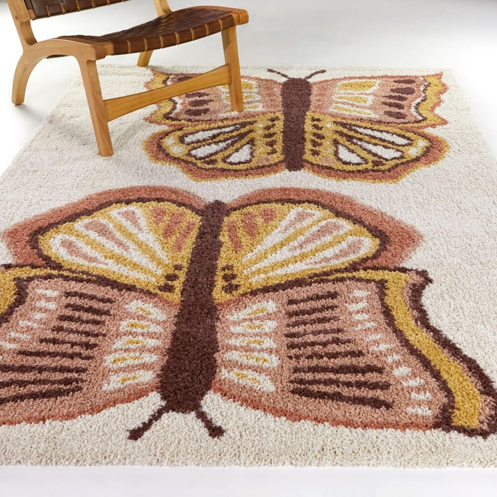 Balta Rugs Sofia Pink 5' 3" x 7' Area Rug, , large