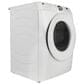 GE 7.8 Cu. Ft. Smart Front Load Gas Dryer in White, , large