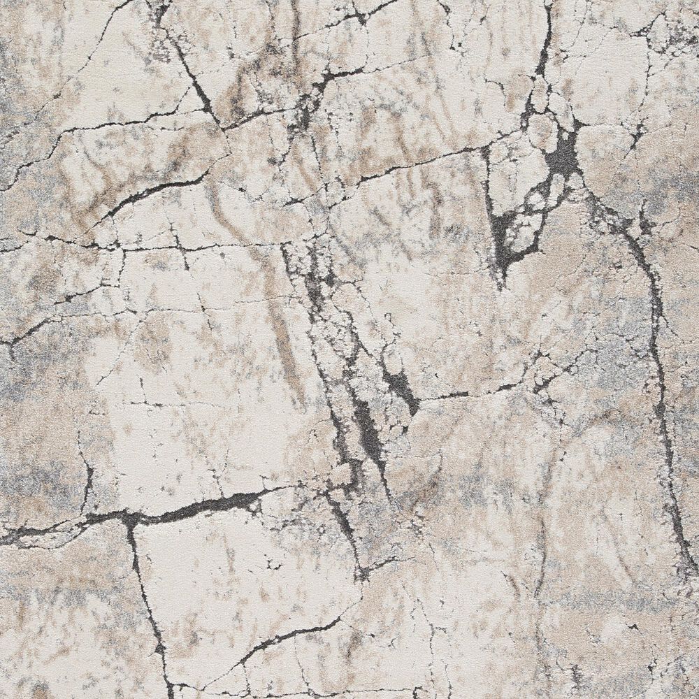 Ashley Wyscott 7&#39;10&quot; x 10&#39;3&quot; Beige, Gray and Black Area Rug, , large