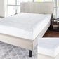 Timberlake Bluestone King Reversible Down Alternative Topper with Sherpa, , large