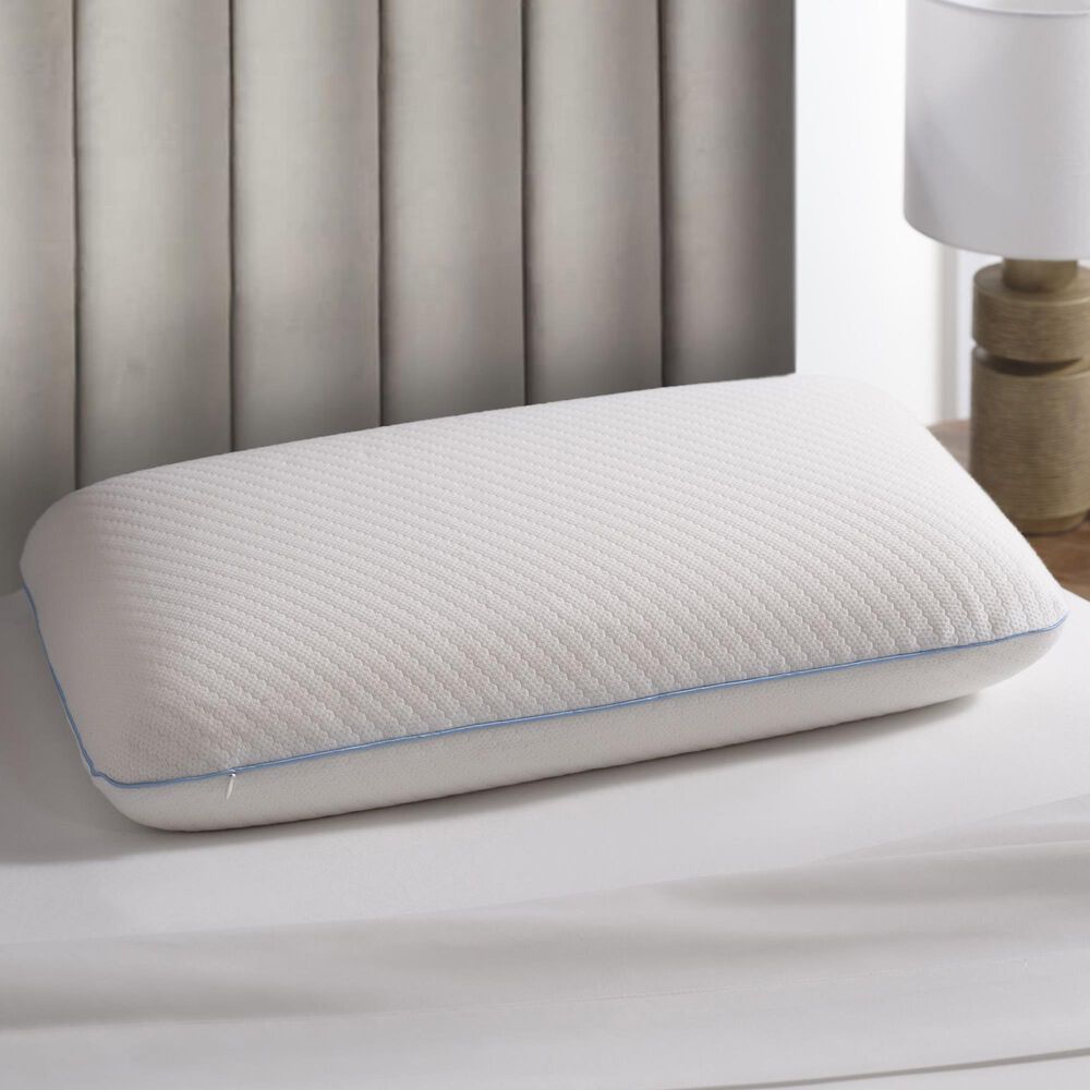Allied Home Memory Foam Standard Pillow in White, , large