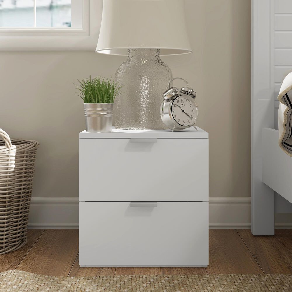The Monday Company Set of Nightstands in White, , large