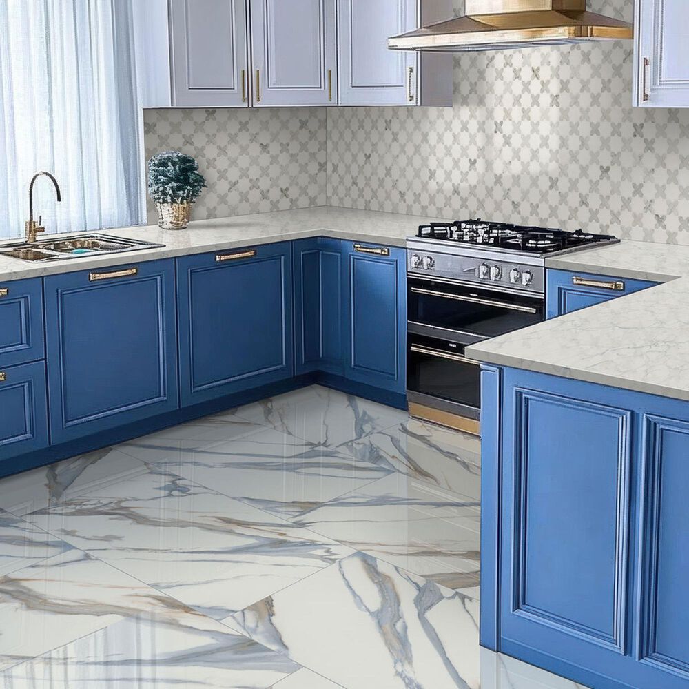 MS International Valesia Azula 24" x 48" Porcelain Tile, , large