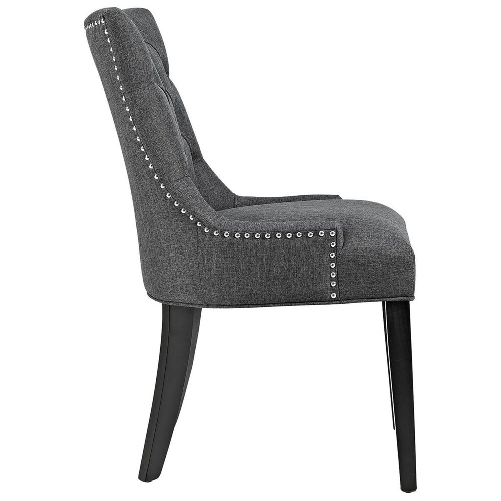 Modway Regent Fabric Dining Chair in Gray | Nebraska Furniture Mart