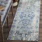 Safavieh Evoke EVK260C 2"2" x 21" Ivory and Blue Runner, , large