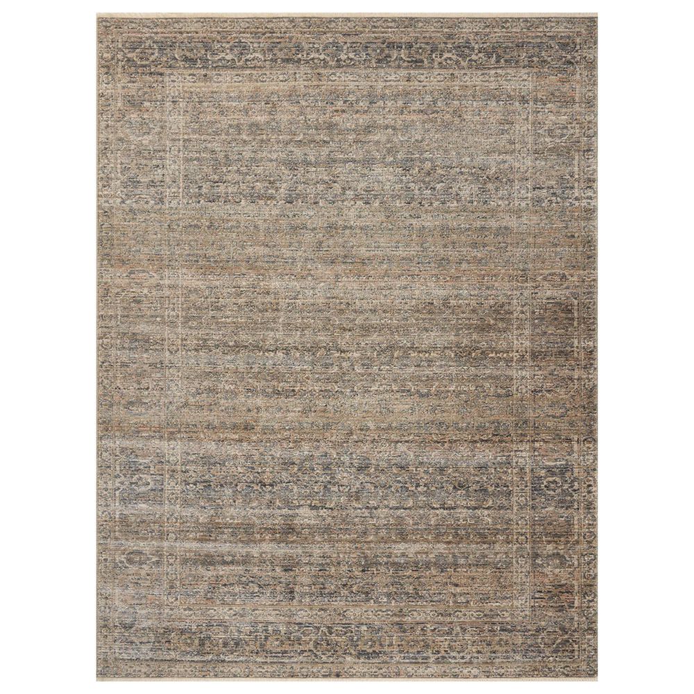 Amber Lewis x Loloi Molly Navy and Blush 3" x 5" Area Rug, , large