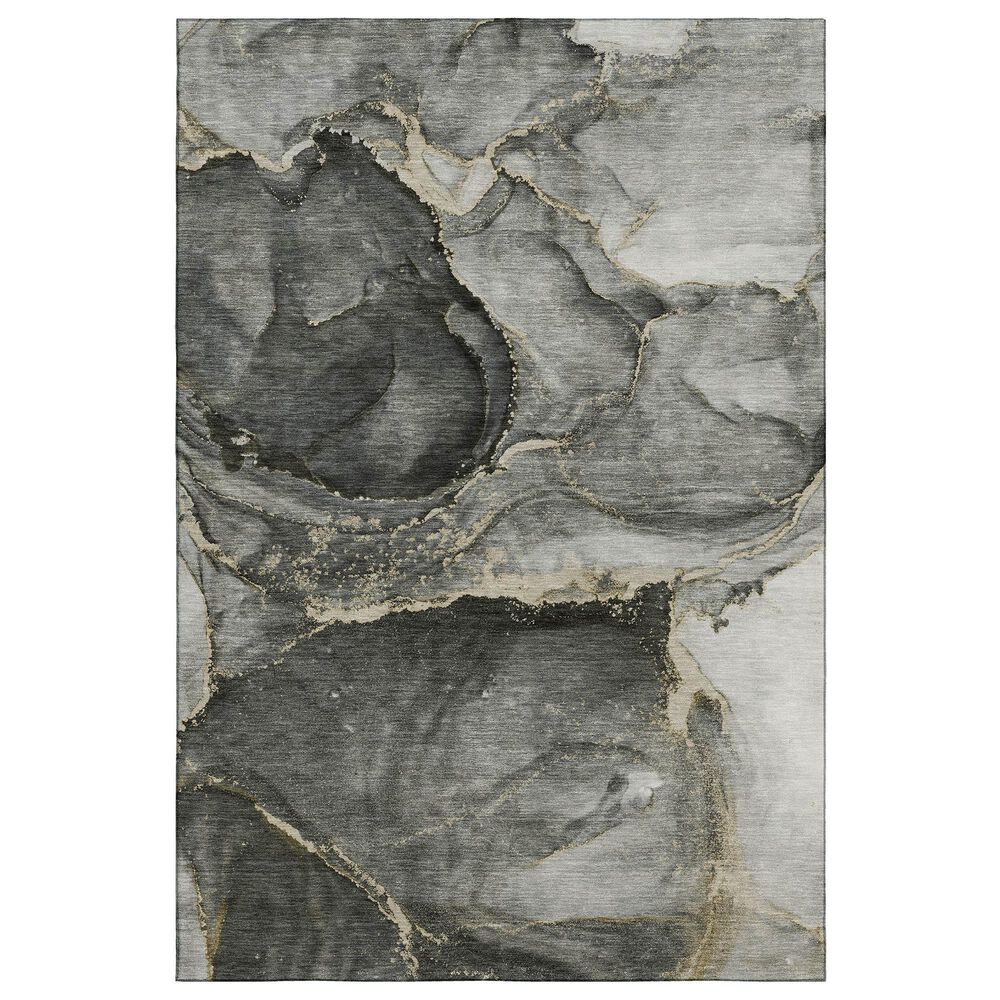 Dalyn Rug Company Odyssey Charcoal 8" x 10" Area Rug, , large