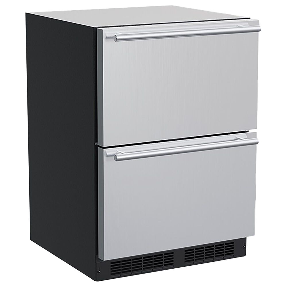 Marvel 5.0 Cu. Ft. 24" Built-In Refrigerated Drawers in Stainless Steel, , large