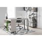 Ashley Bayflynn L-Desk in Whitewashed and Black, , large