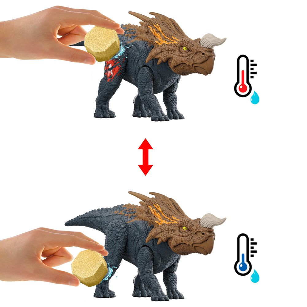 Jurassic World Dino Reveal Battle Pack - Piatnitzkysaurus and Einiosaurus in Multicolor, , large