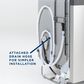GE Appliances 24" Electronic Touch Built-In Dishwasher in White, , large