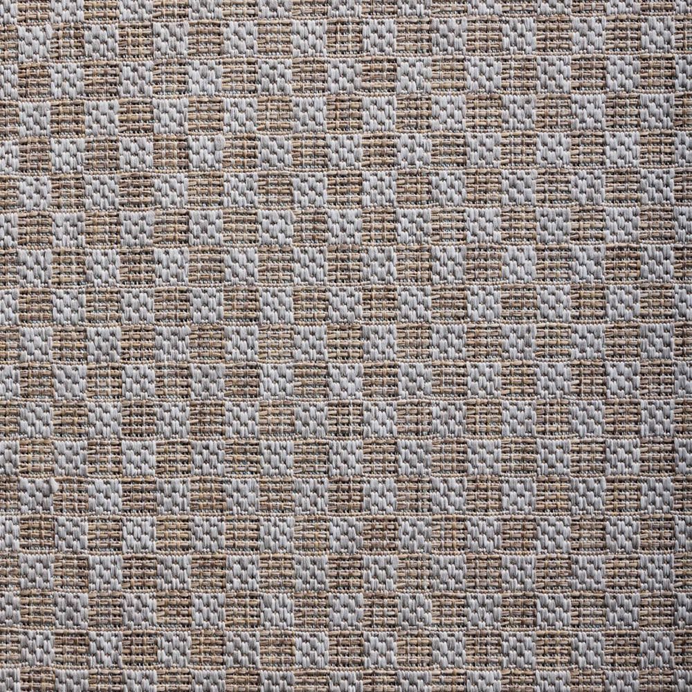 Amber Lewis x Loloi Topanga 3&#39;11&quot; x 5&#39;11&quot; Natural and Silver Indoor/Outdoor Area Rug, , large